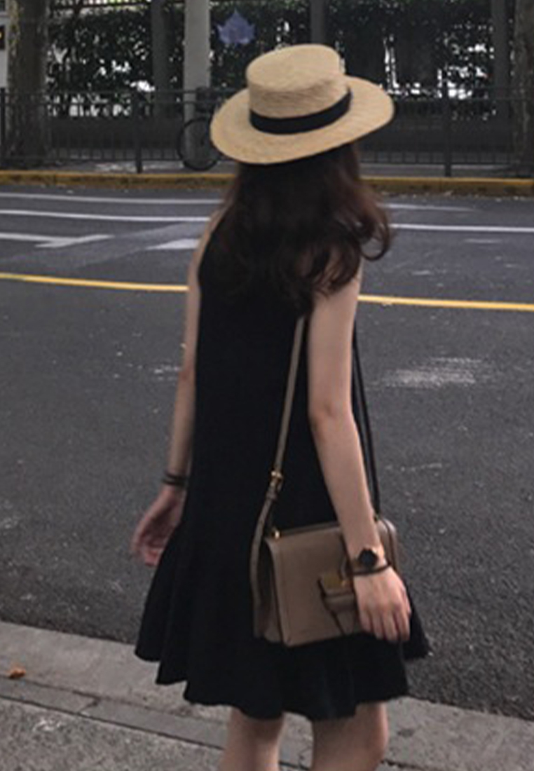 New vintage crewneck little black dress  CA24030722