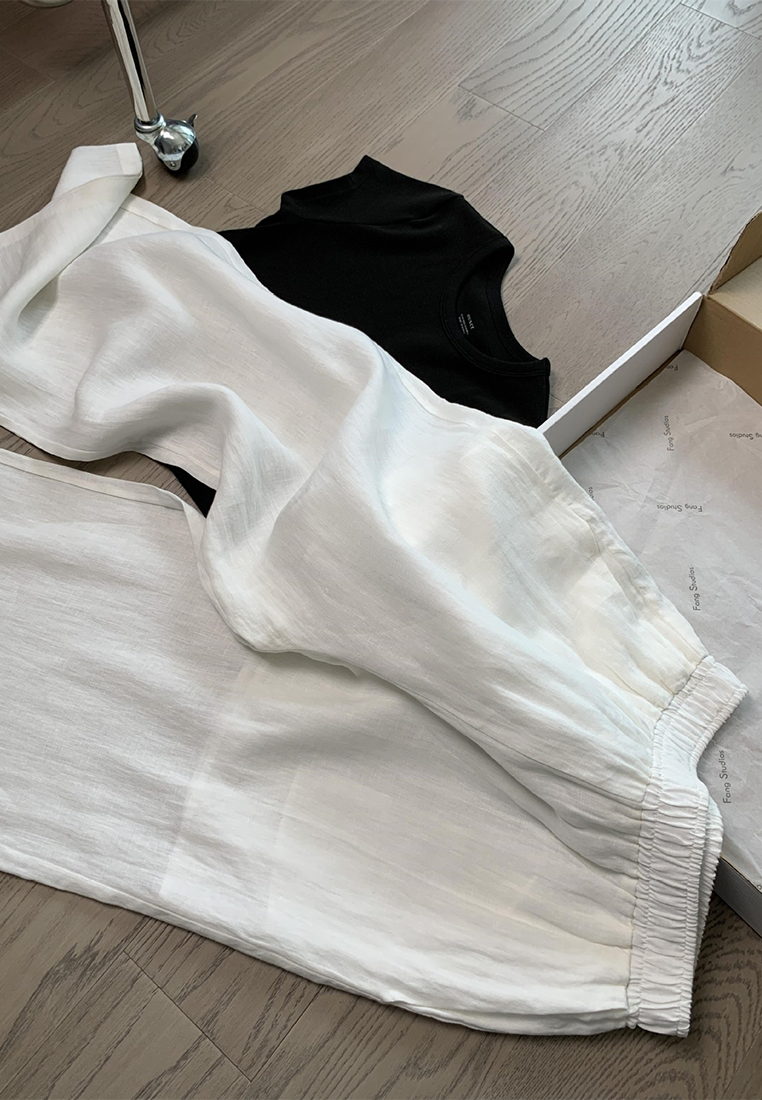 Summer Korean vest + commuter pants two-piece set CA25061722BE