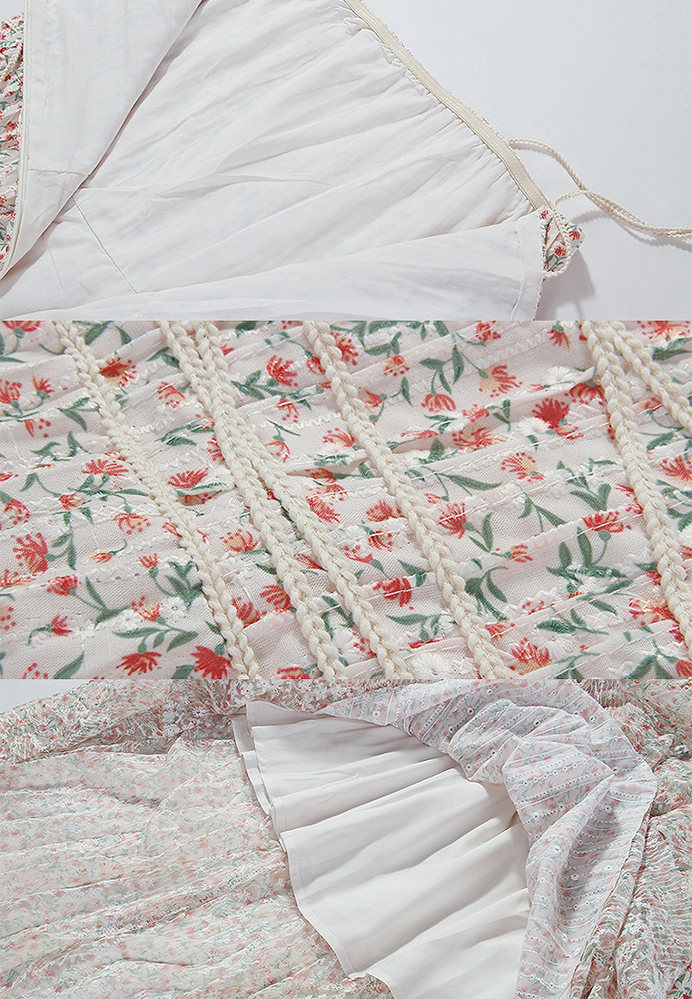 2024 Summer New Design Elegant and Elegant Style Printed Sling Dress CA4021922GR