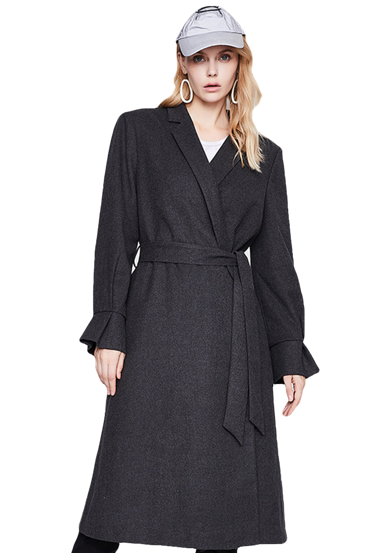 Long casual design with a sense of niche style suit coat CA101722KI