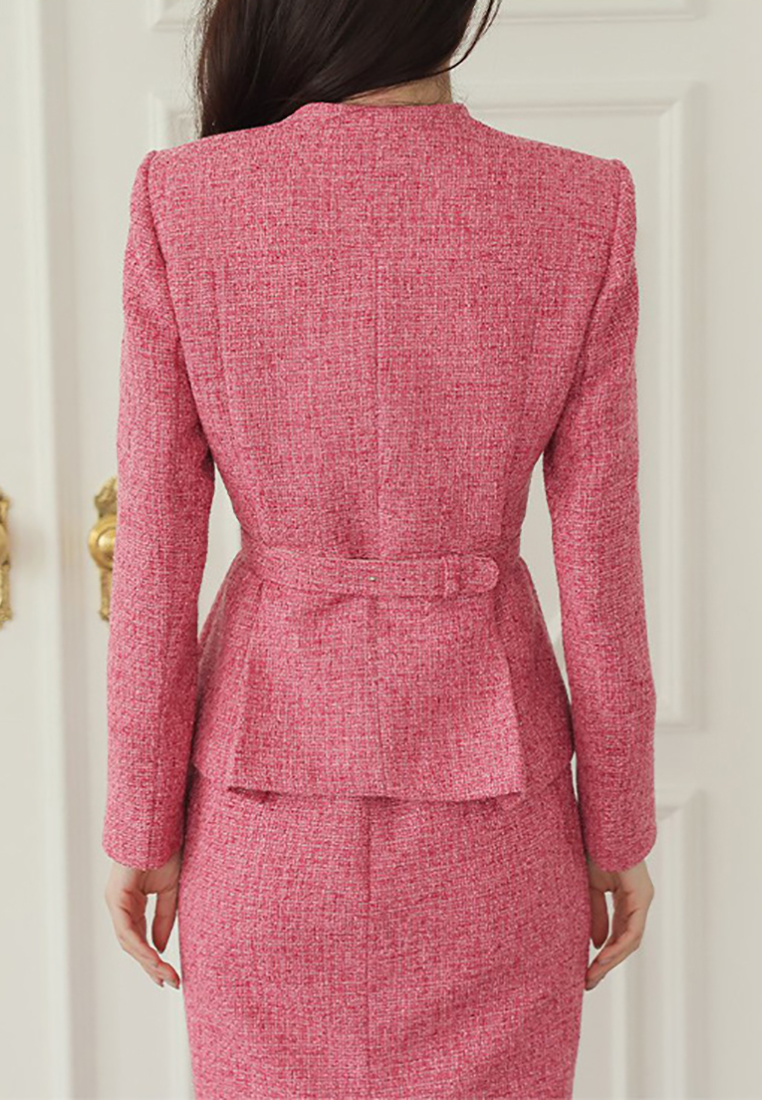 2024 autumn slim fit jacket top fashion set CA24073123PI