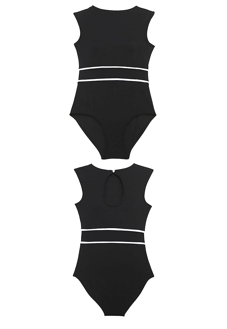 New Korean one-piece holiday bikini CA25052323BK