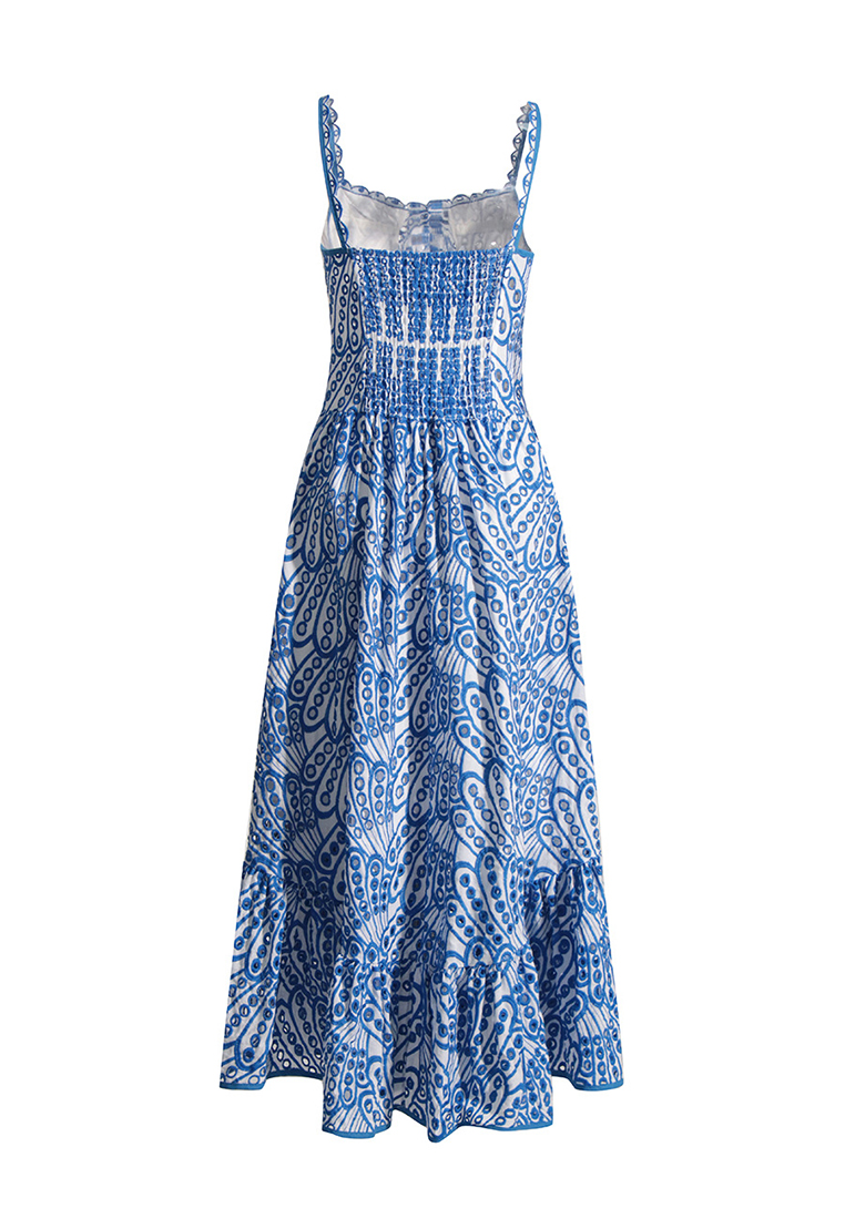 2024 New Printed Sling Style Dress CA24032623W