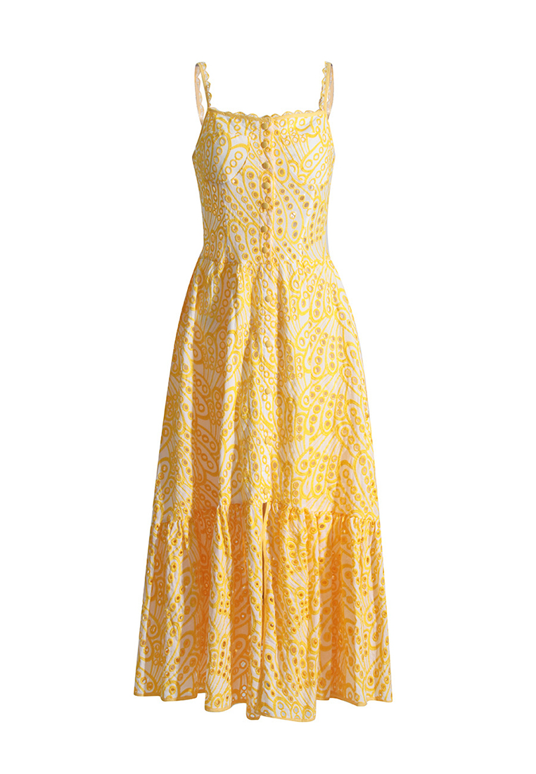 2024 New Printed Sling Style Dress CA24032623W