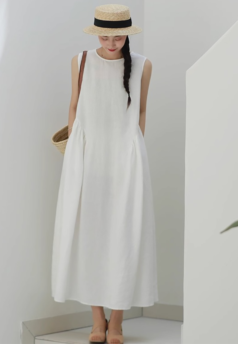 Summer new loose vacation vest dress CA25070923BE