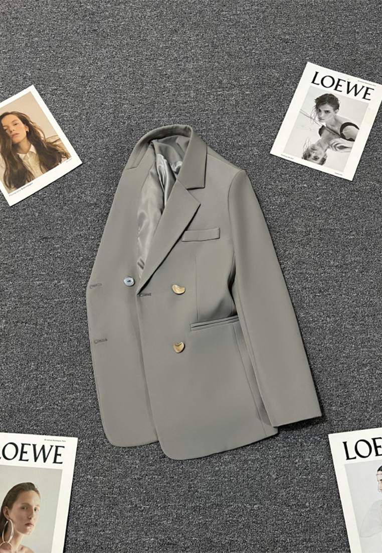 New autumn versatile and stylish suit jacket CA25102423GY