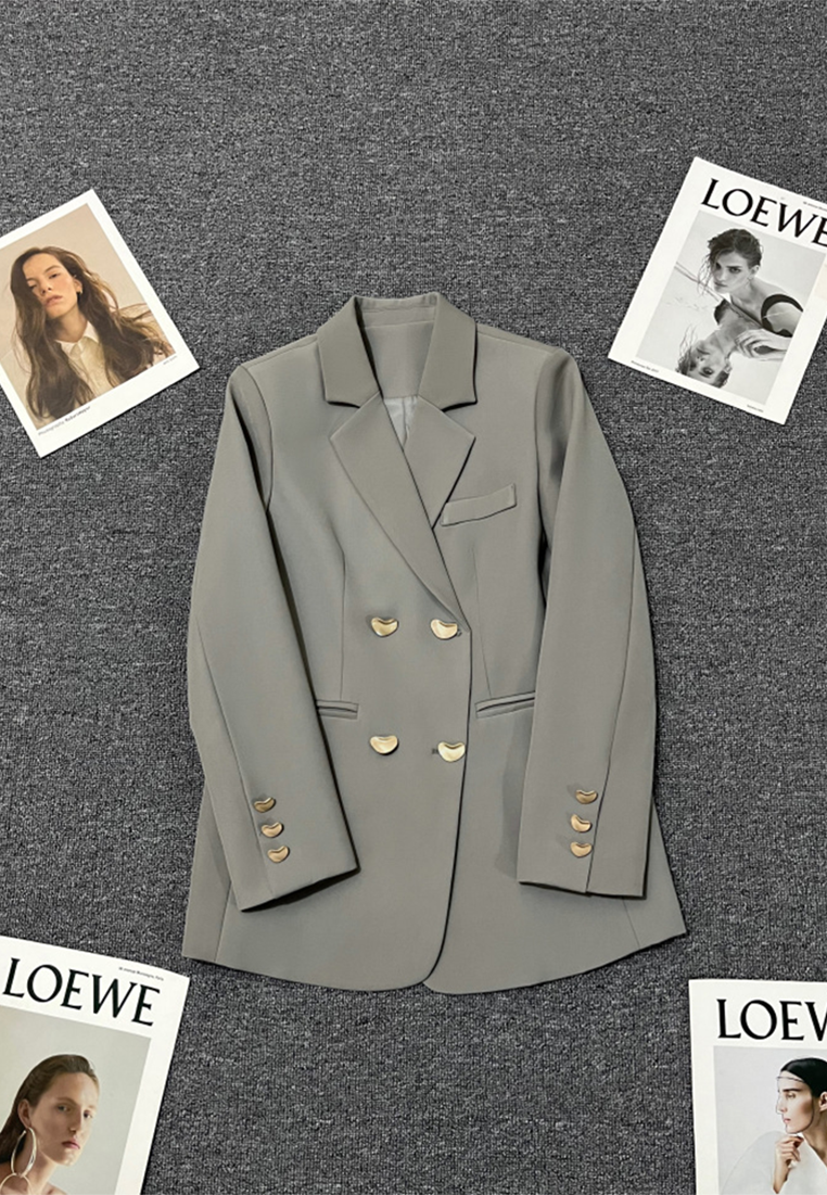 New autumn versatile and stylish suit jacket CA25102423GY