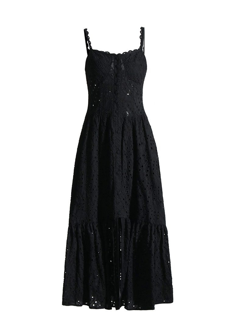 2024 New Printed Sling Style Dress CA24032623W