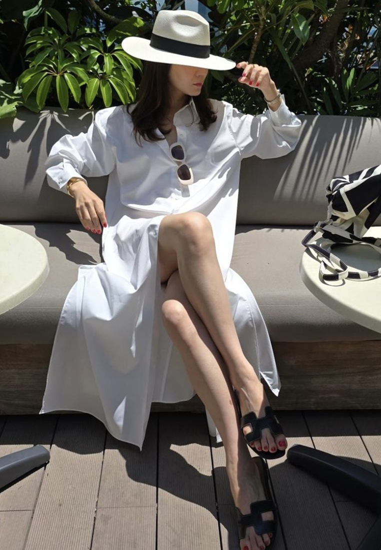 2025 Spring New Long Shirt-style Dress CA25022424PI