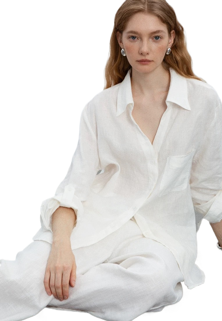 Loose and simple sun-protective long-sleeved top CA25091924W