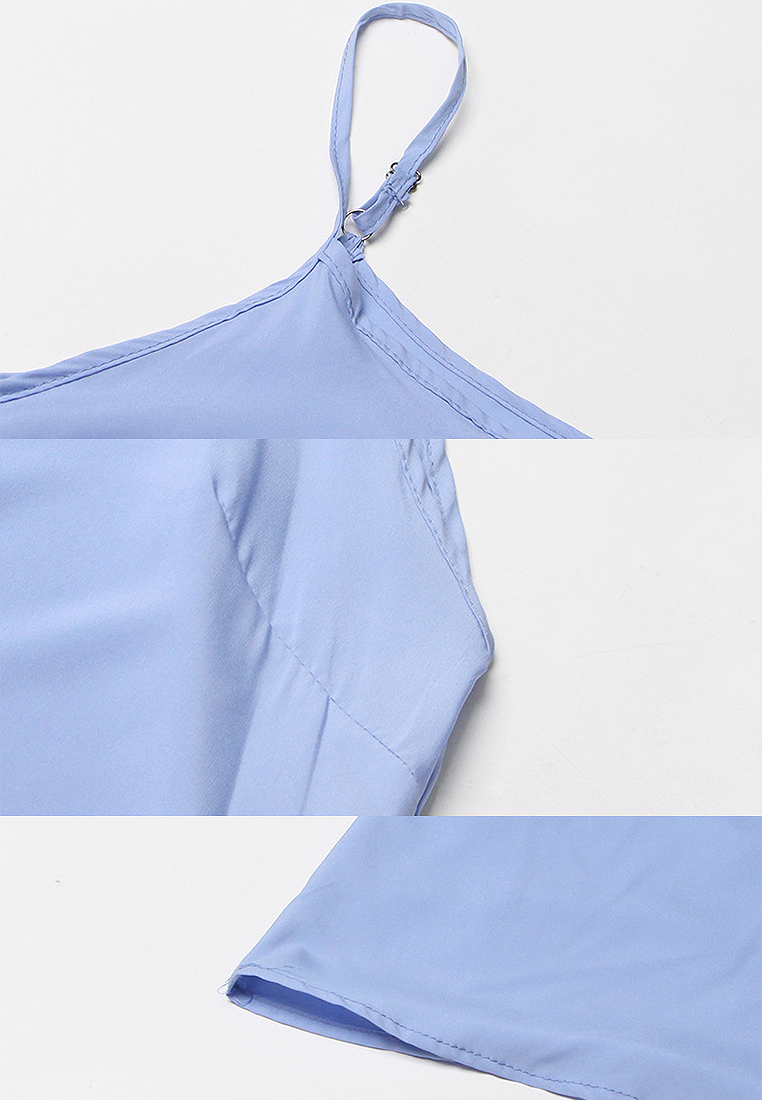 2024 Summer Round Neck Sleeveless Lace Dress CA24032624W