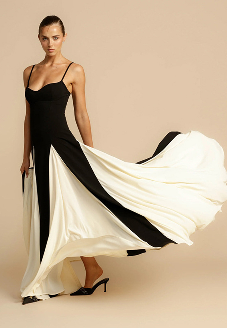 New elegant and sexy camisole dress CA25042224BK