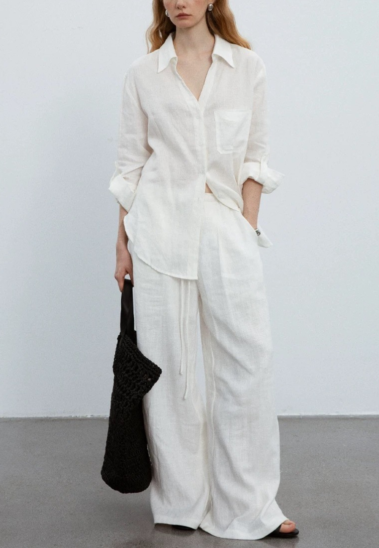 Loose and simple sun-protective long-sleeved top CA25091924W