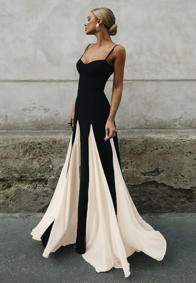 New elegant and sexy camisole dress CA25042224BK