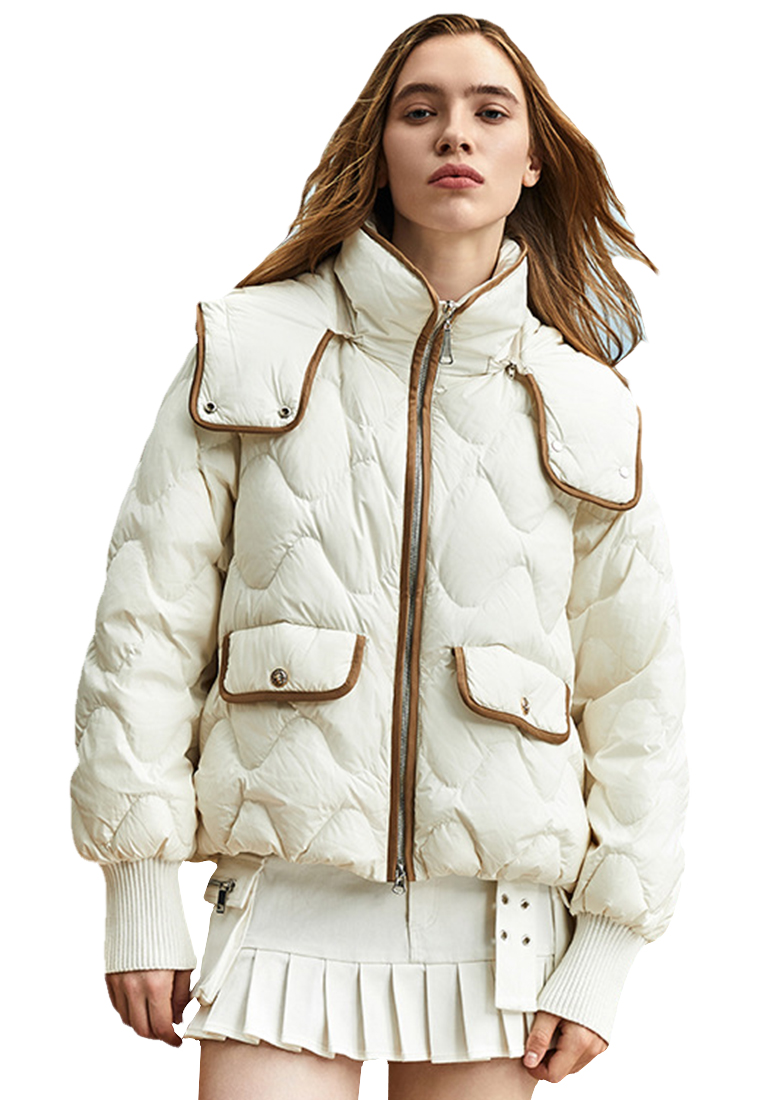 90 duck's down Design Feel Thickened Down Coat CA101724BW