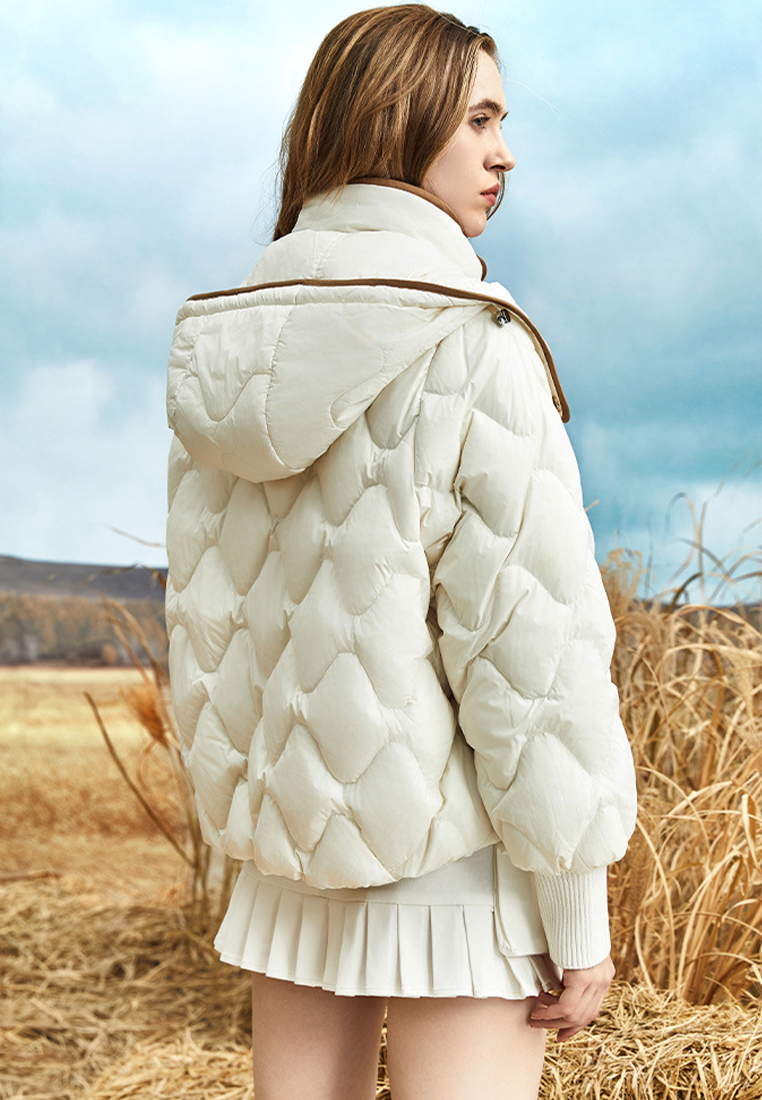 90 duck's down Design Feel Thickened Down Coat CA101724BW