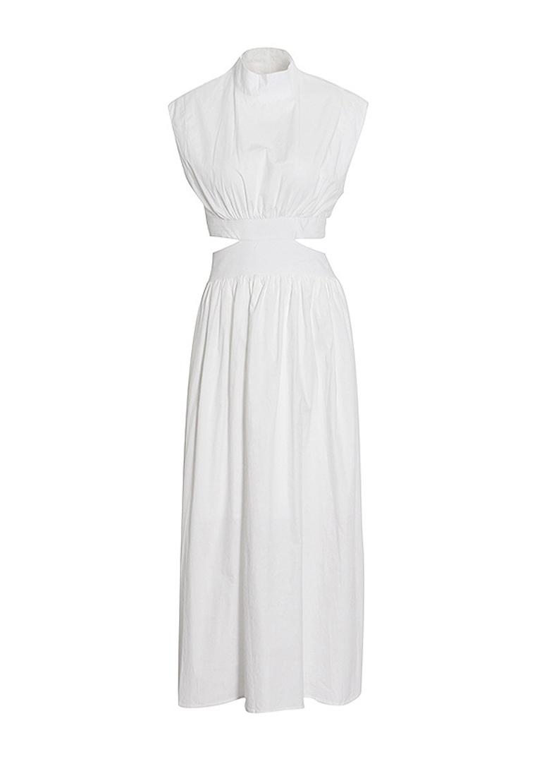 2024 New Sleeveless Solid Color Women's Dress CA24032625W