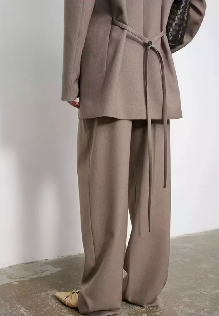 Boutique new Maillard twill suit trousers suit K102301BW