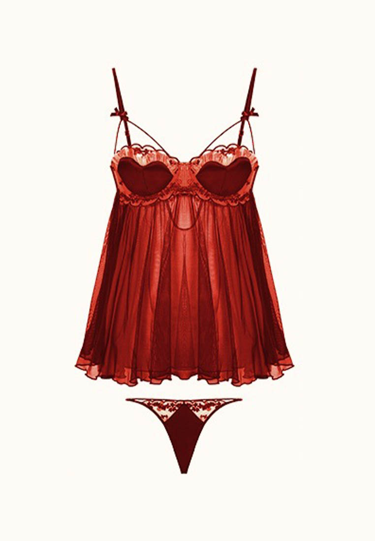 New Lace Lingerie Underwear Bra Set A011026RD