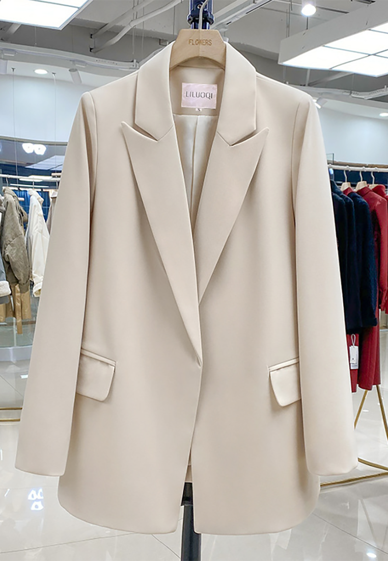 Autumn British style formal suit blazer CA25102427BK