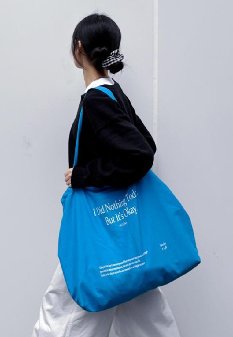 Korean style large capacity fashionable all-match letter handbag CA25061727BL