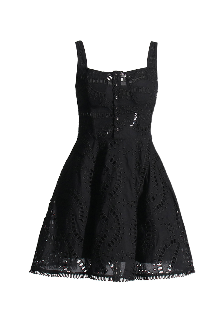 2024 New Drop Strap Square Neck Ultra Short Dress CA24032627PI