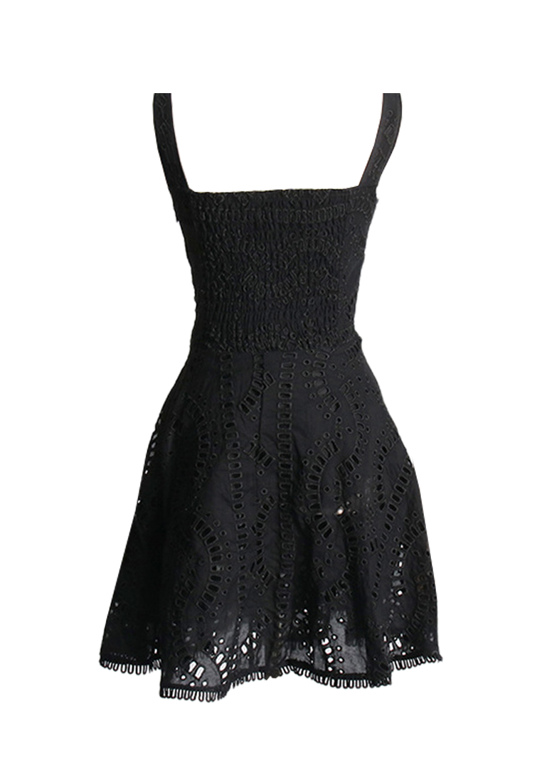 2024 New Drop Strap Square Neck Ultra Short Dress CA24032627PI