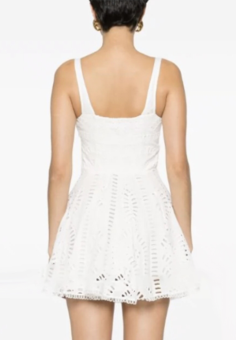 2024 New Drop Strap Square Neck Ultra Short Dress CA24032627PI