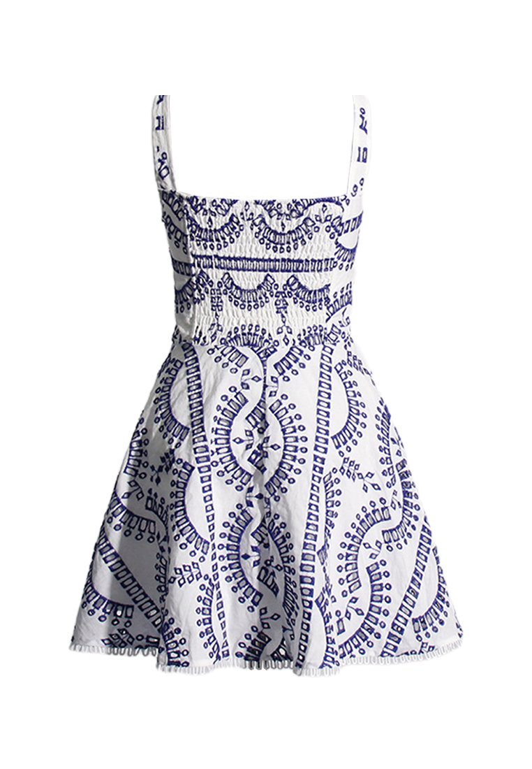 2024 New Drop Strap Square Neck Ultra Short Dress CA24032627PI