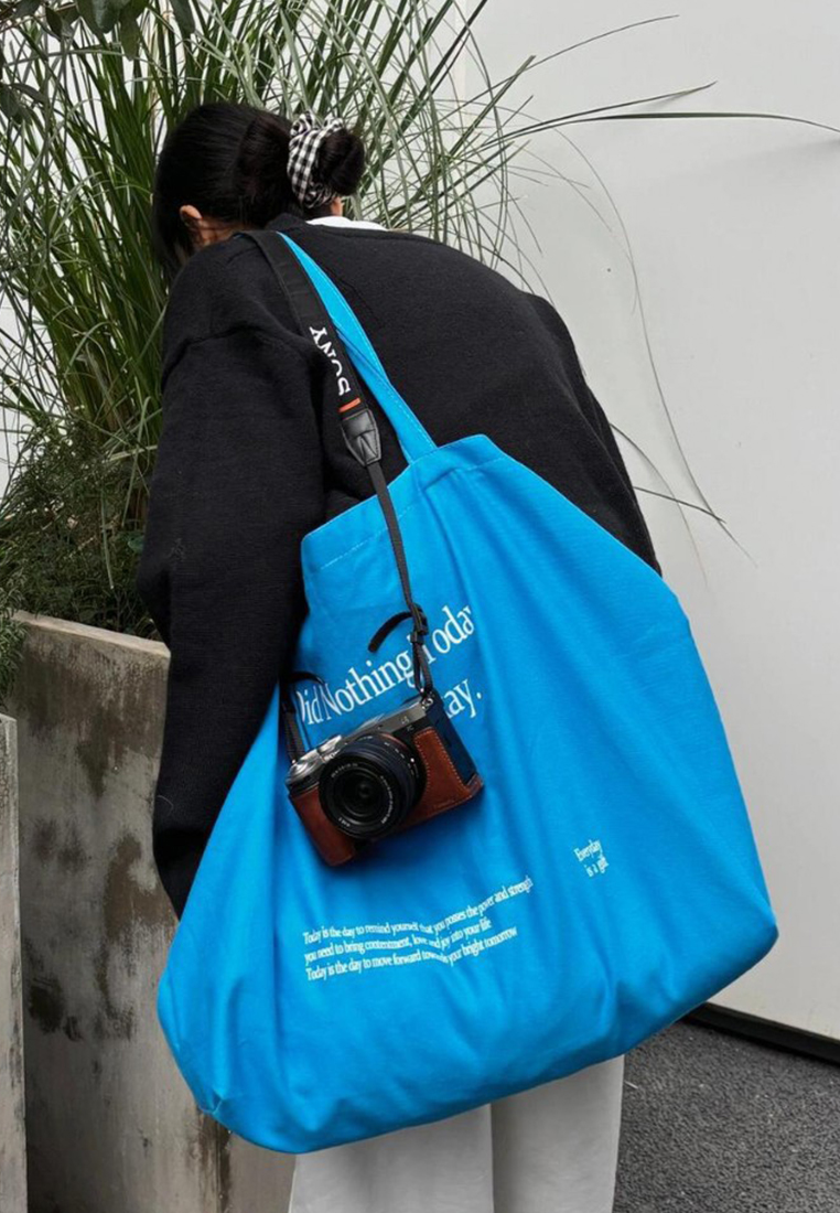 Korean style large capacity fashionable all-match letter handbag CA25061727BL