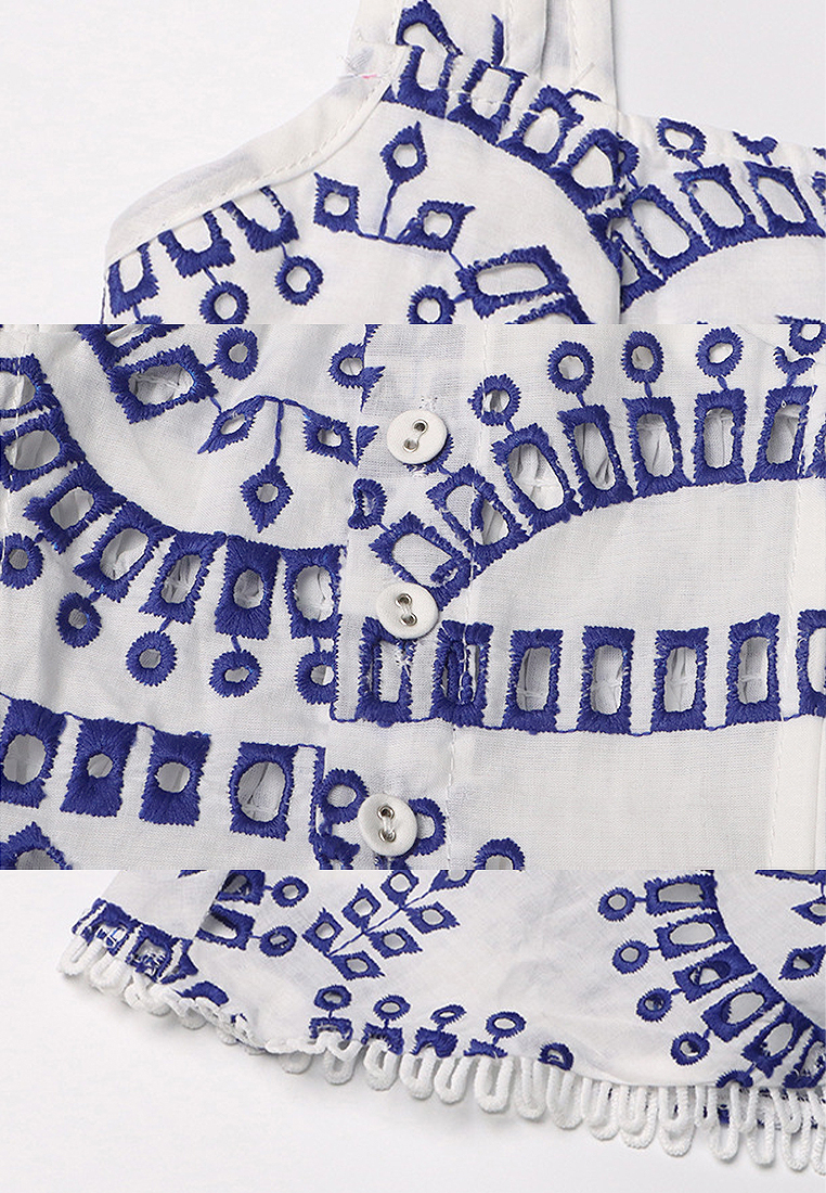 2024 New Drop Strap Square Neck Ultra Short Dress CA24032627PI