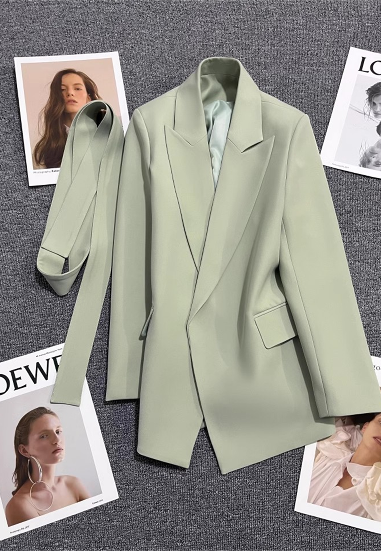 Autumn British style formal suit blazer CA25102427BK