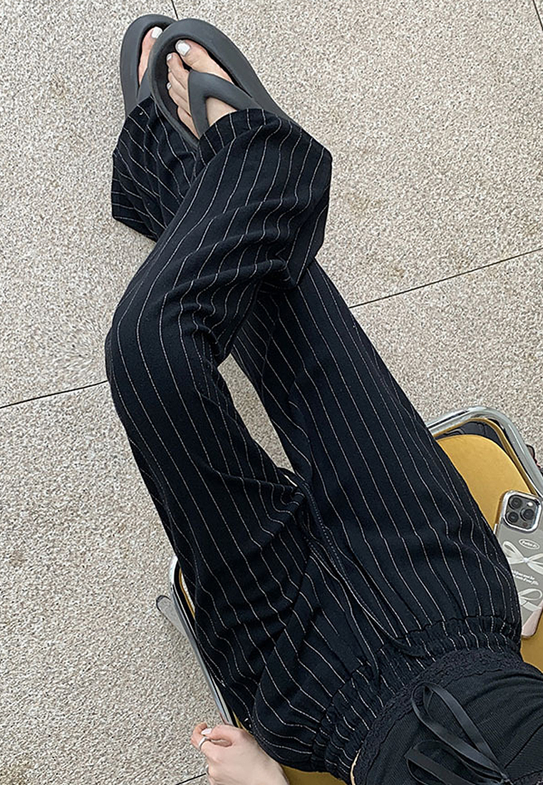 2024 Summer New Cotton Loose Straight Leg Pants CA24041027BE