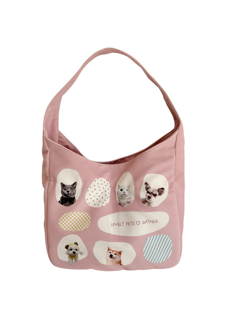 2024 Solid Color Cute Totes CA24032328PI