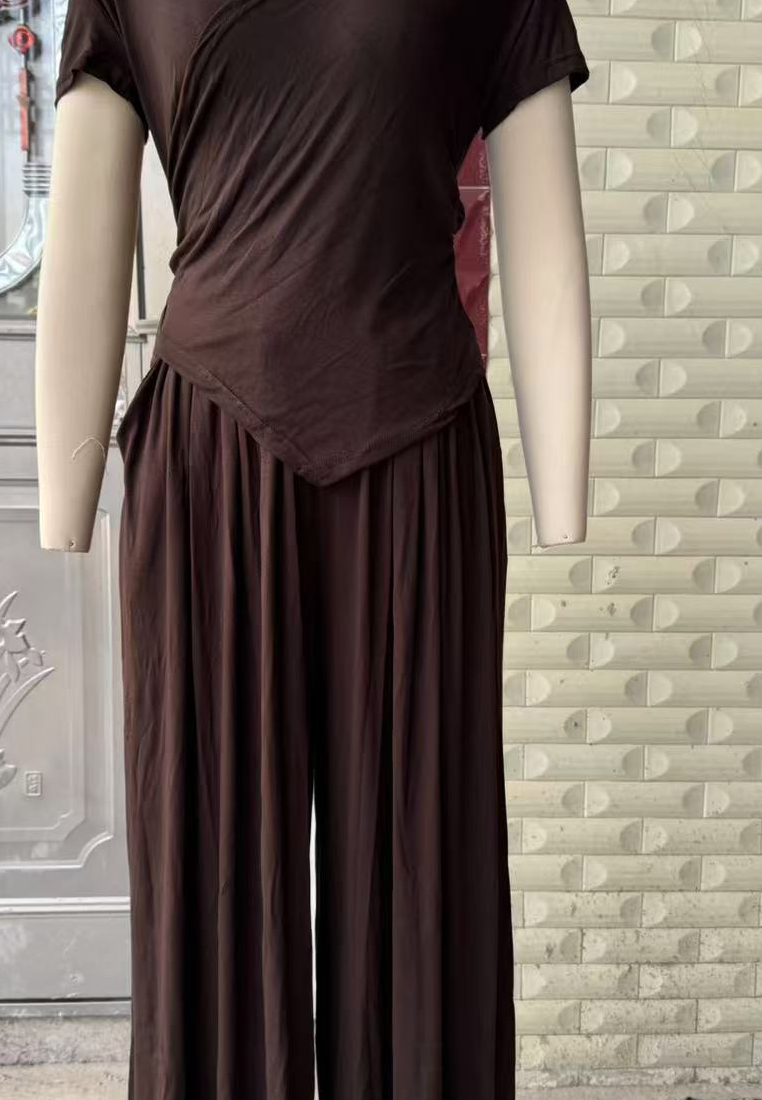  Fashion Versatile Comfortable Simple Casual Dress CA25091428BK