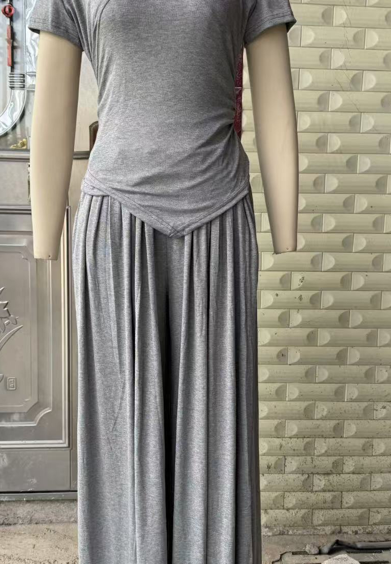  Fashion Versatile Comfortable Simple Casual Dress CA25091428BK