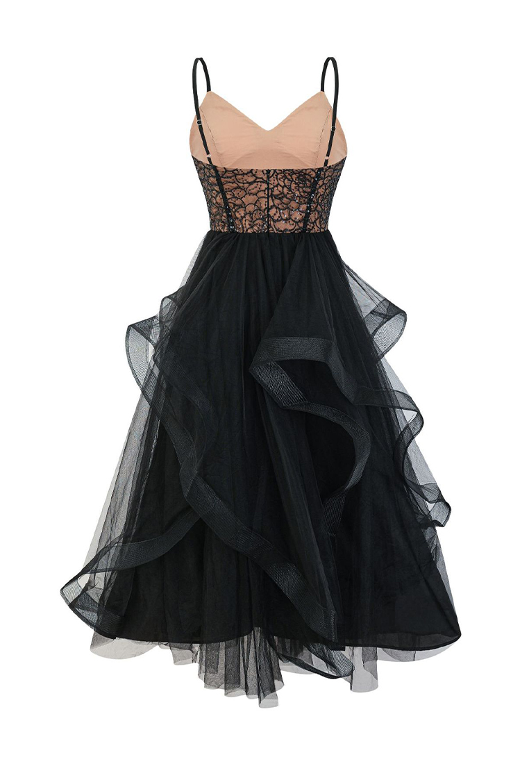 2024 Summer New Style Slimming Host Banquet Evening Dress CA24031928BK