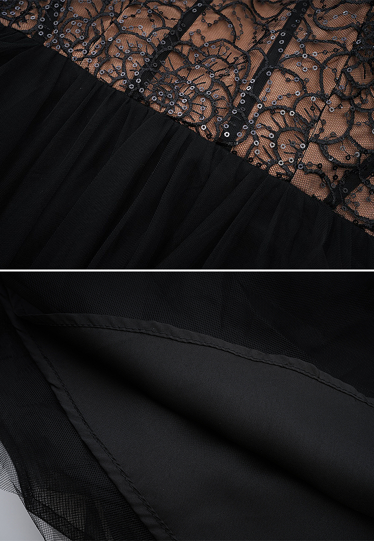 2024 Summer New Style Slimming Host Banquet Evening Dress CA24031928BK