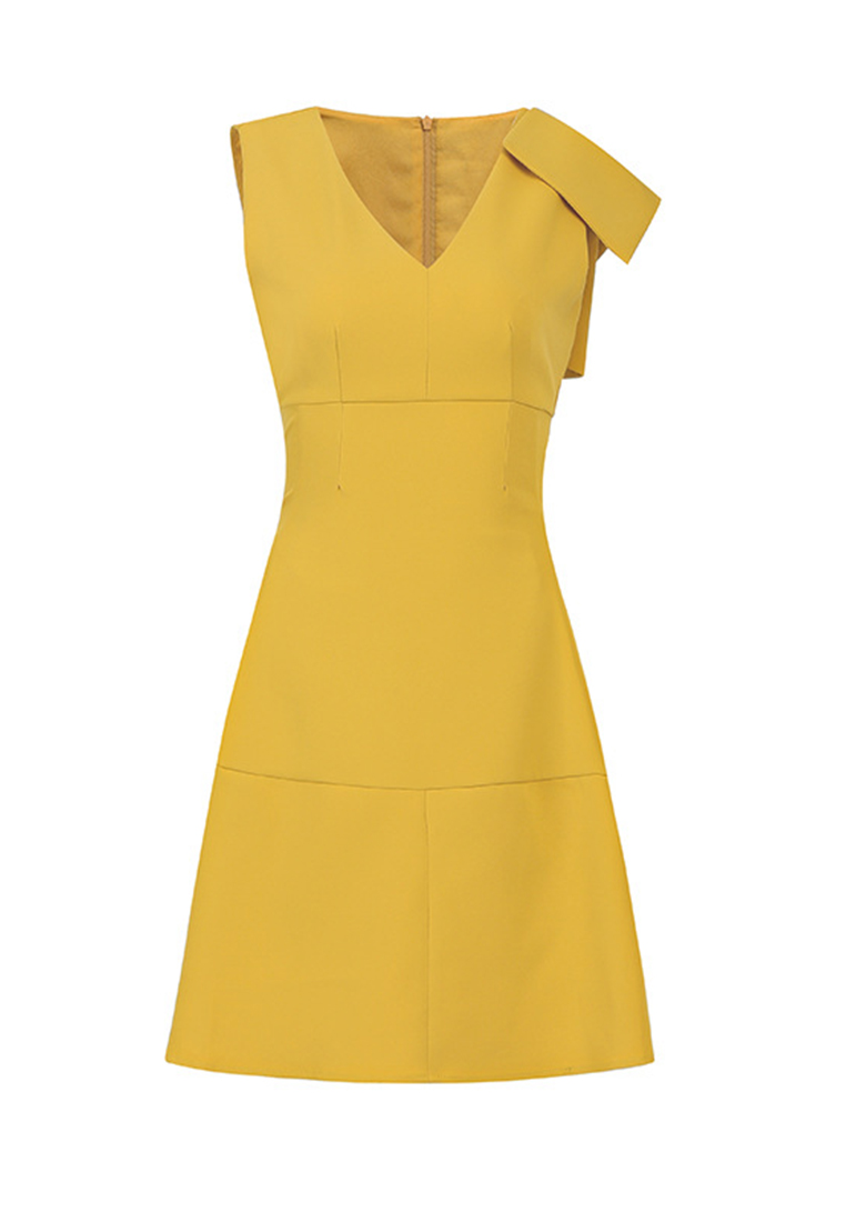 French dress temperament V-neck dress A021928