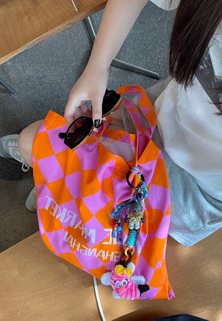 Summer Limited Edition Diamond-patterned Fashionable Handbag CA25061729PI