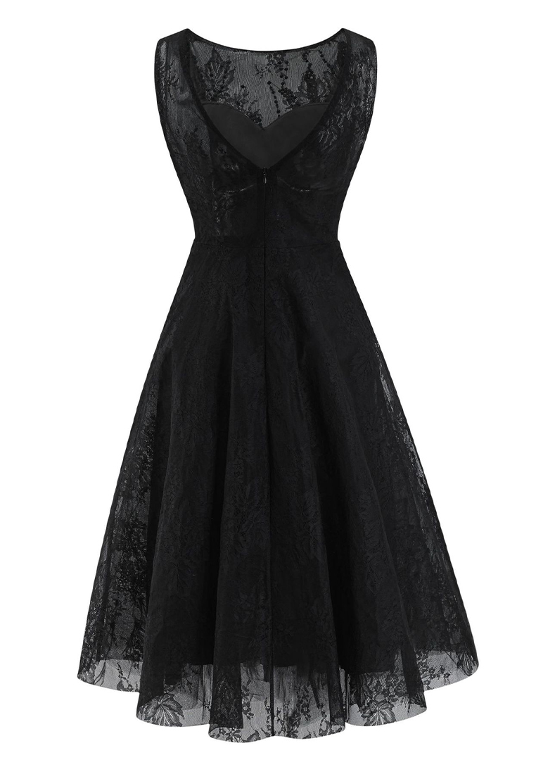 Lace and Bead Embellished Luxury Quality Evening Party Dress CA090829W