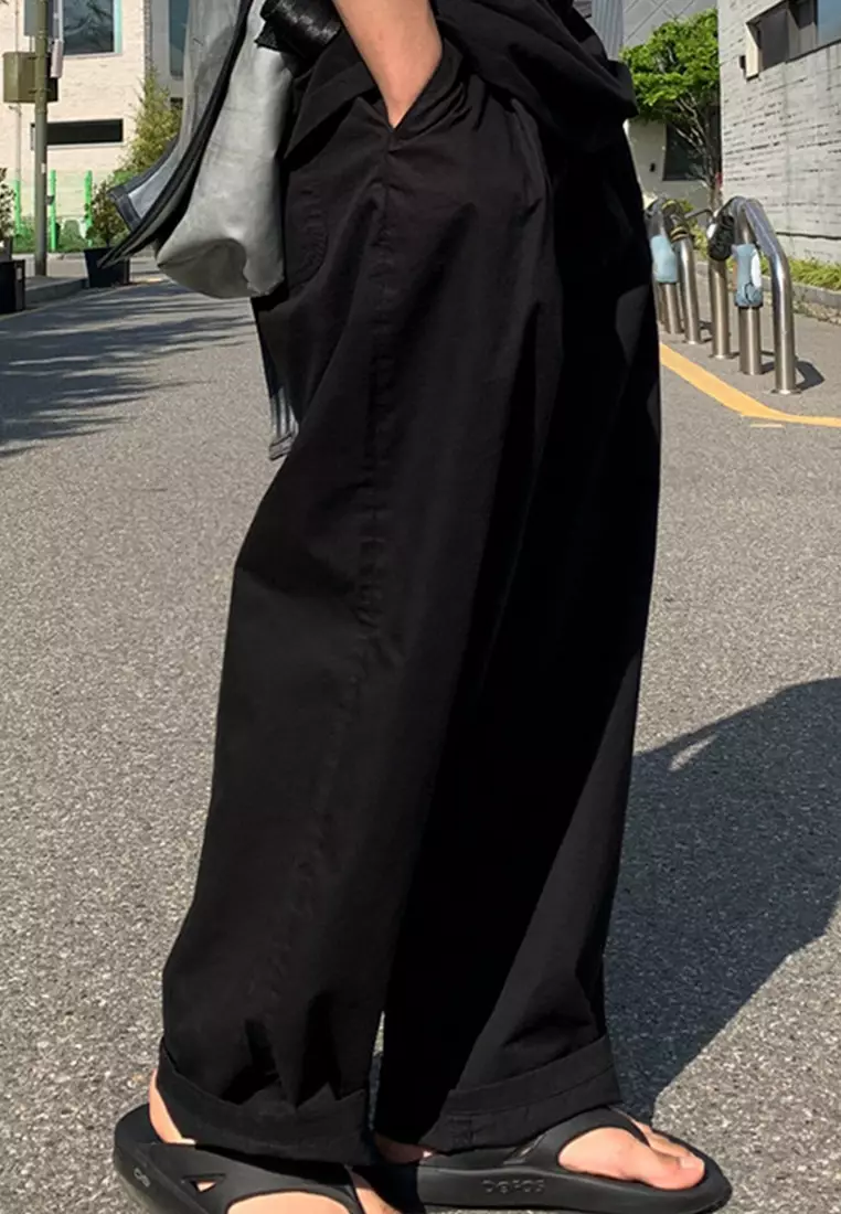 Casual Versatile Loose Wide Leg Long Pants A22050337