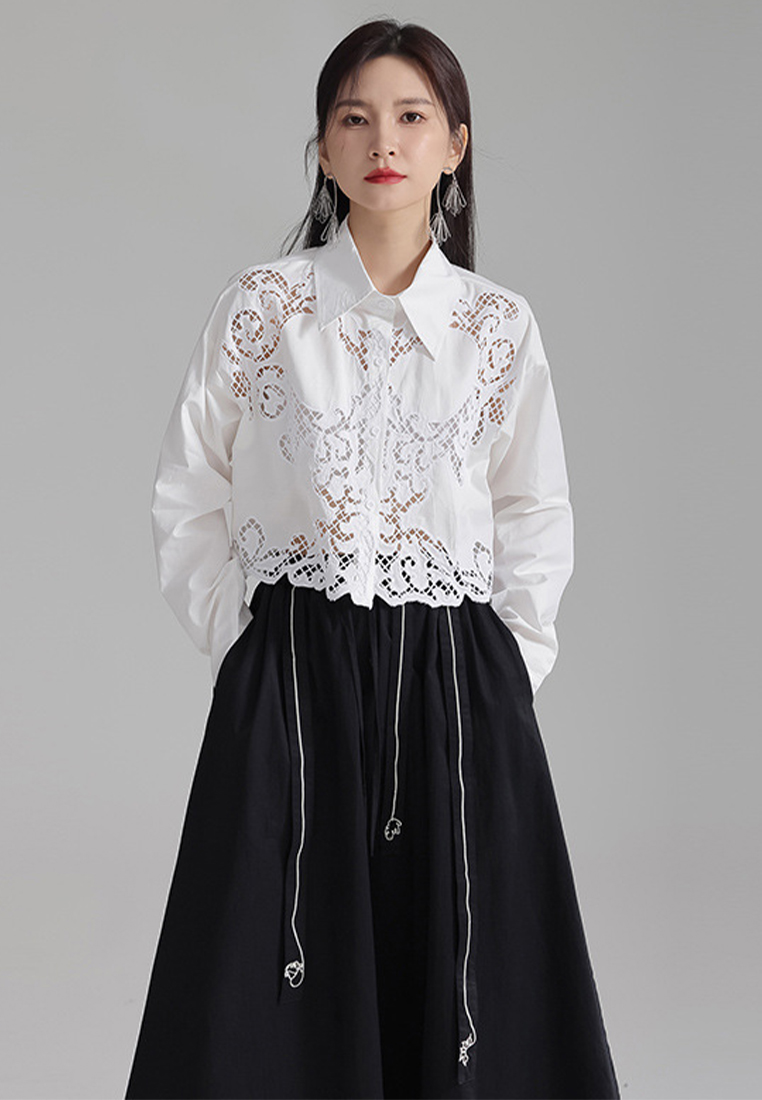 2024 spring fashion new design top short CA24030103BK