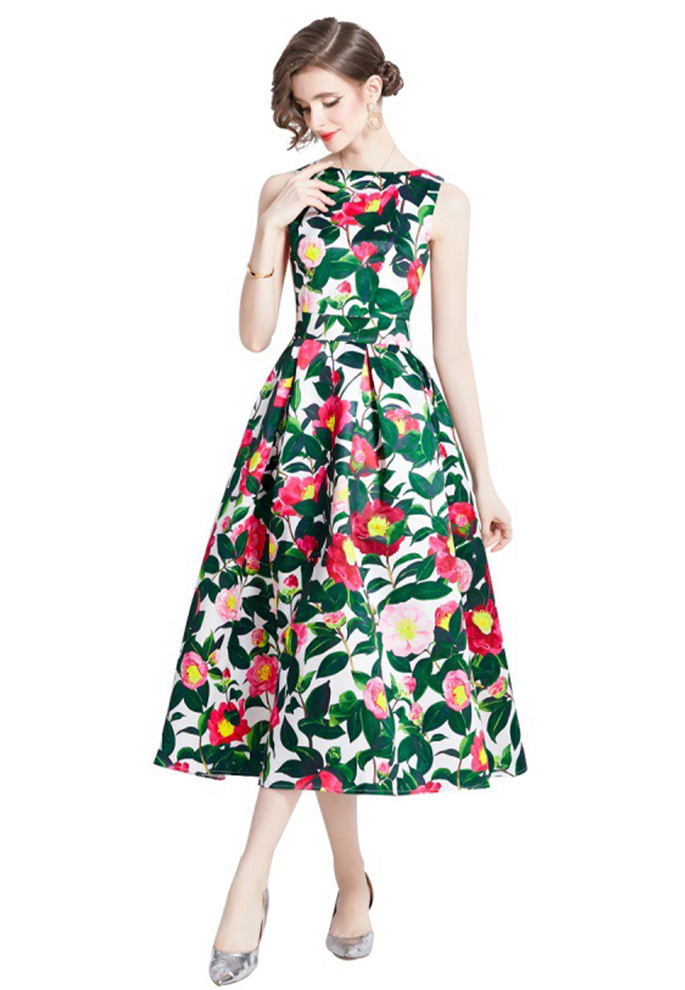 S/S Spring New Sleeveless Temperament Dress A021903