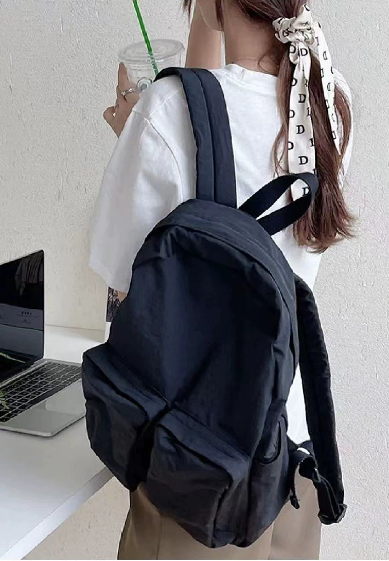New Soft Texture Backpack CA25030303BK