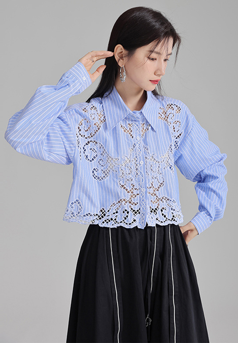 2024 spring fashion new design top short CA24030103BK