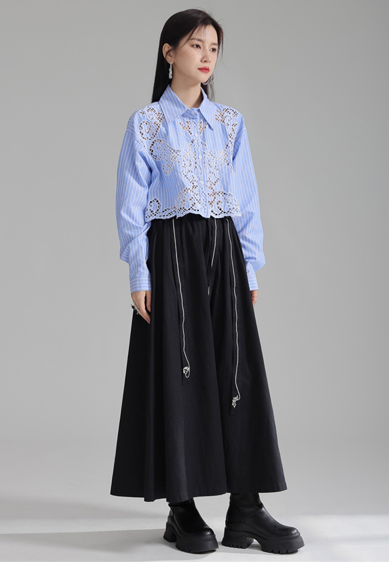 2024 spring fashion new design top short CA24030103BK