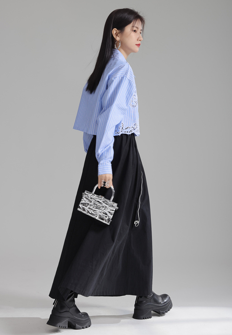 2024 spring fashion new design top short CA24030103BK