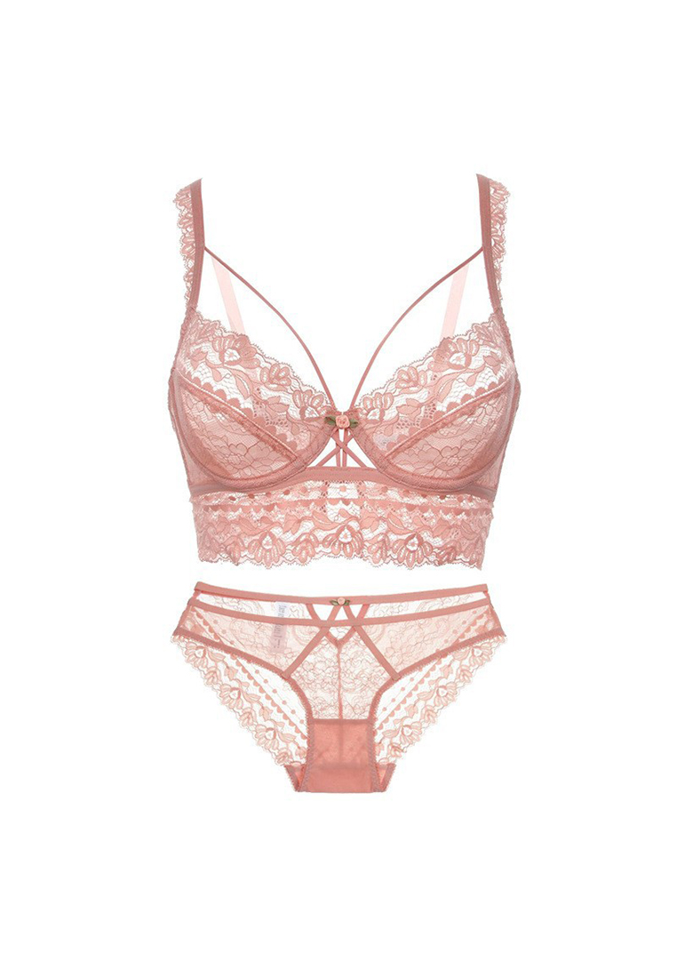 New lace lingerie set A010403BK