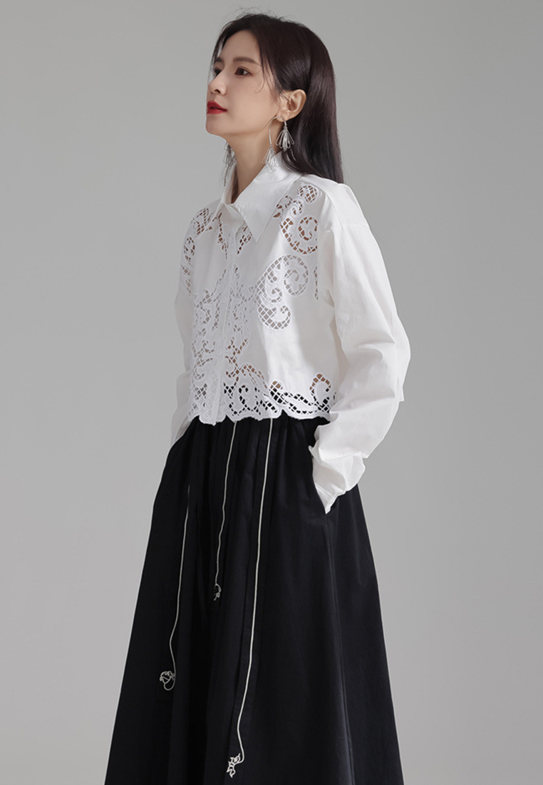 2024 spring fashion new design top short CA24030103BK